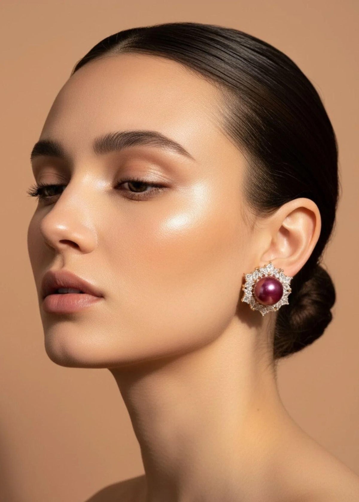 Ruby Radiance Earrings