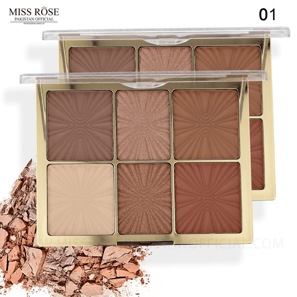 Miss Rose Bronzer and Highlighter Palette