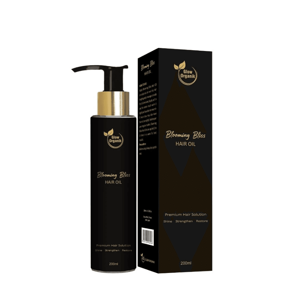 GlowOrganik Blooming Bliss Hair Oil – 200ml