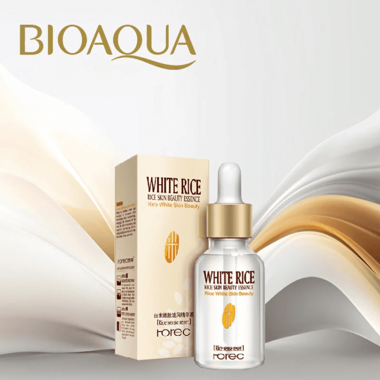 Rorec Rice Skin Beauty Essence White Rice Serum 15ml