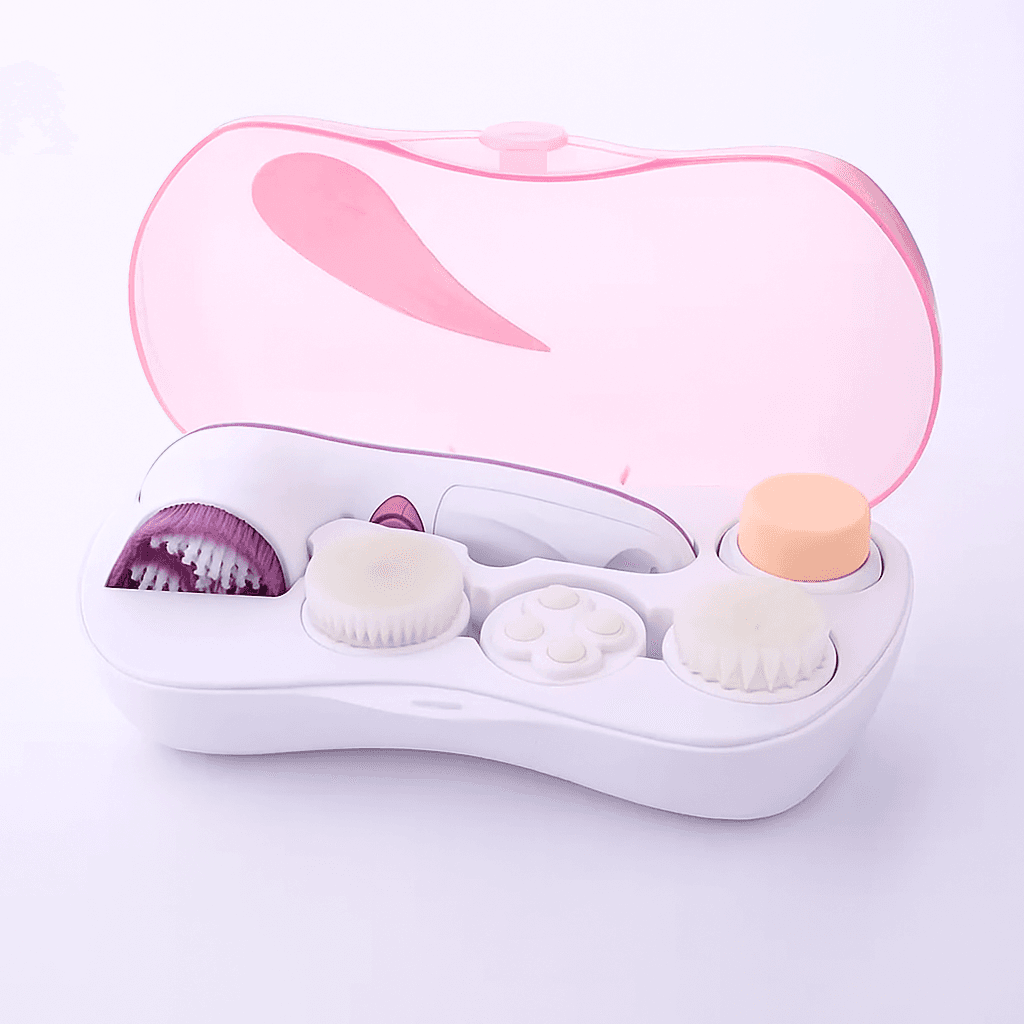 Cnaier 5 In 1 Face Massage Beauty Device Cleansing Massager