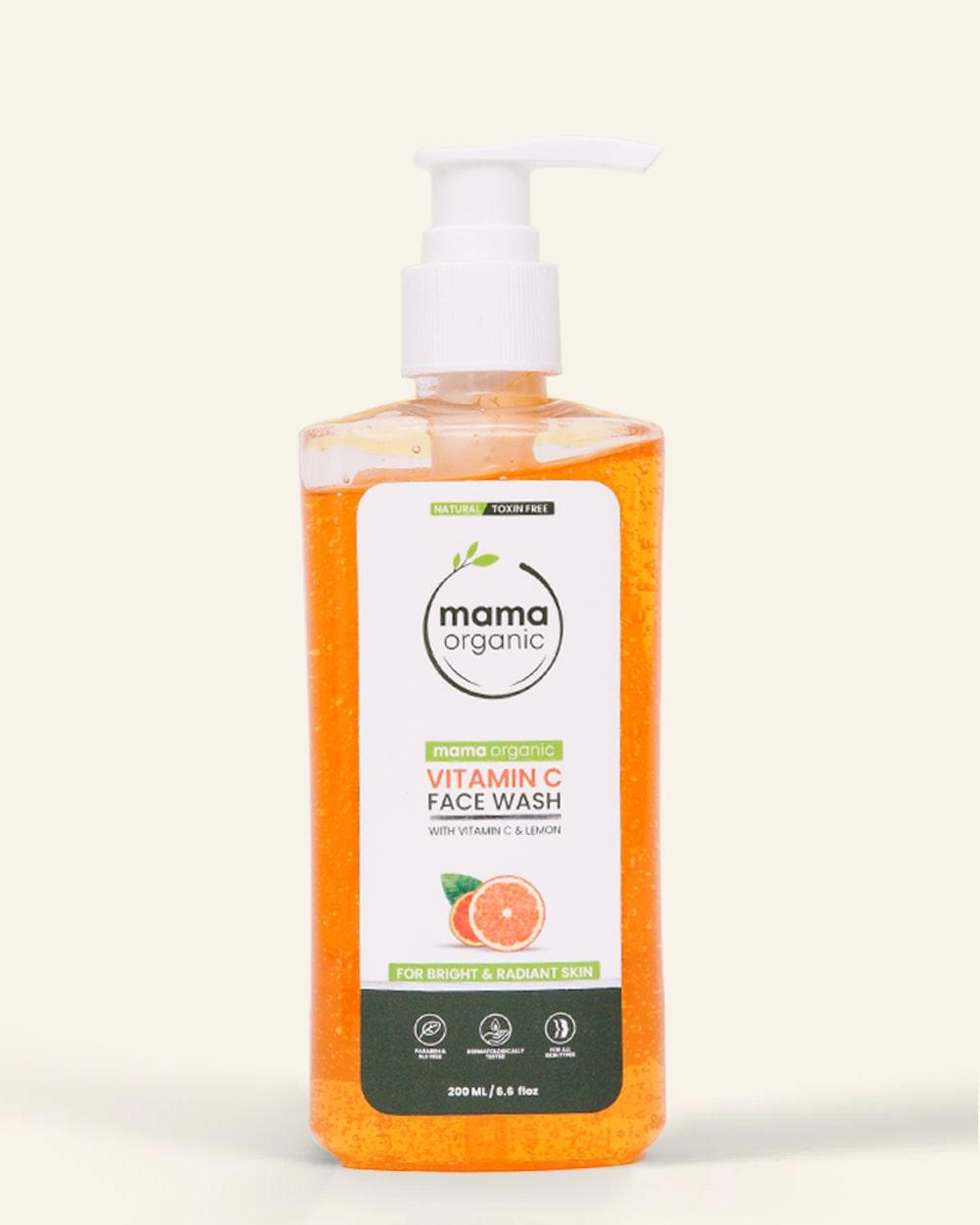 Vitamin C Face Wash - 200ml For Bright & Radiant Skin With Vitamin C & Lemon ( Gel Base )