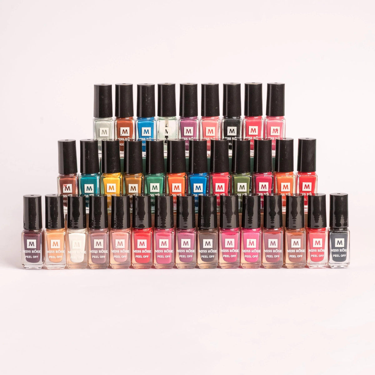 Miss Rose Vibrant Colors Nail Polish Set-36pcs