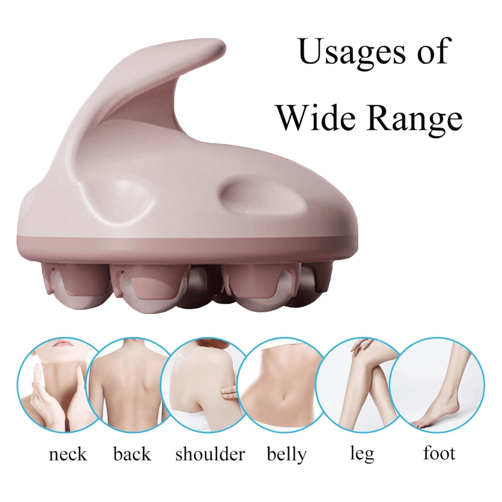 Hand Held Massage Roller For Muscle, Neck, Foot, Leg, And Thighs