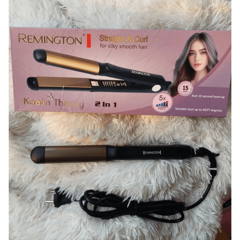 Remington 2-in-1 Straight & Curl