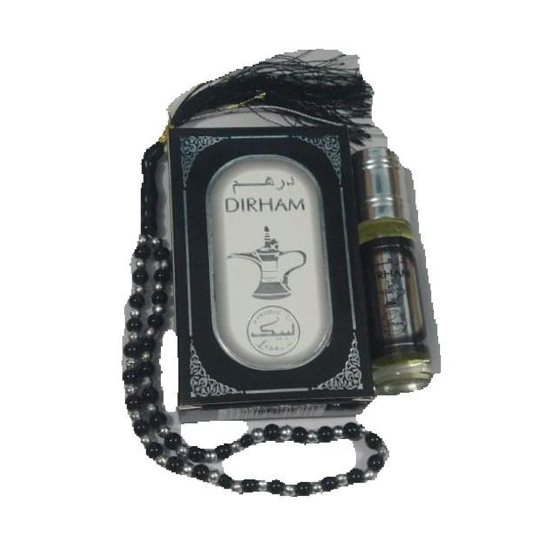 Labbaik Dirham Attar 6ml With Free 33 Beads Tashbeeh