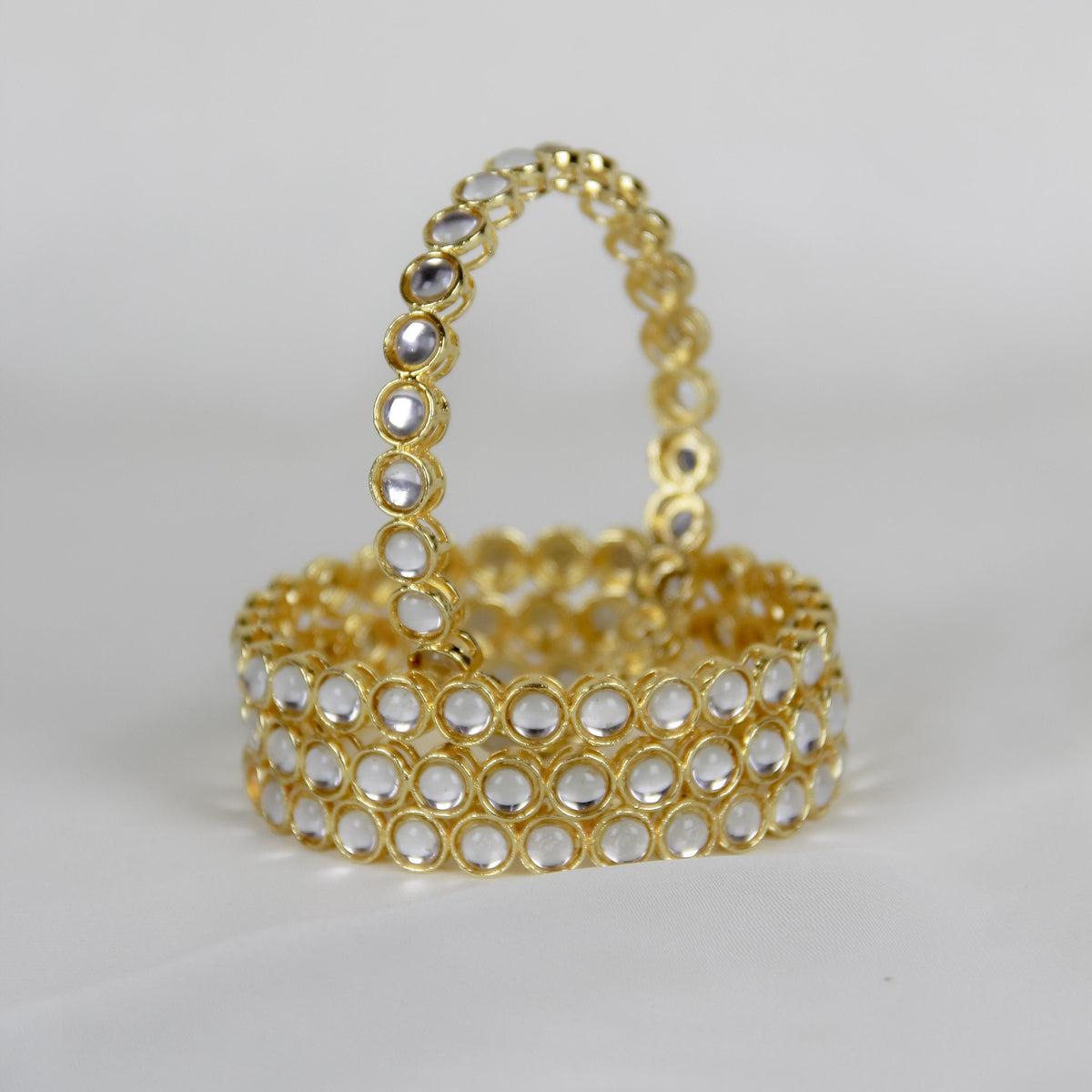 Bejeweled Kundan Bangles