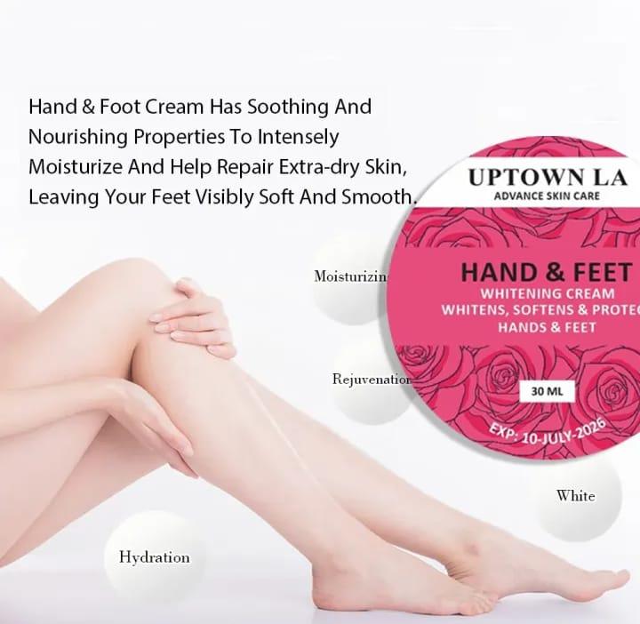 UPTOWN LA HAND & FEET WHITENING CREAM
