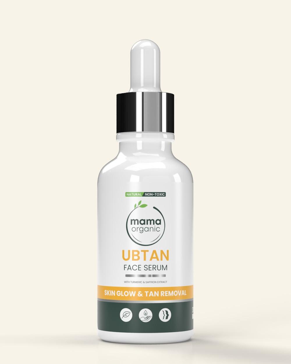 Ubtan Face Serum - 30ml For Skin Glow & Tan Removal With Turmeric & Saffron