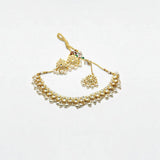 Zayna Kundan White Bead Choker