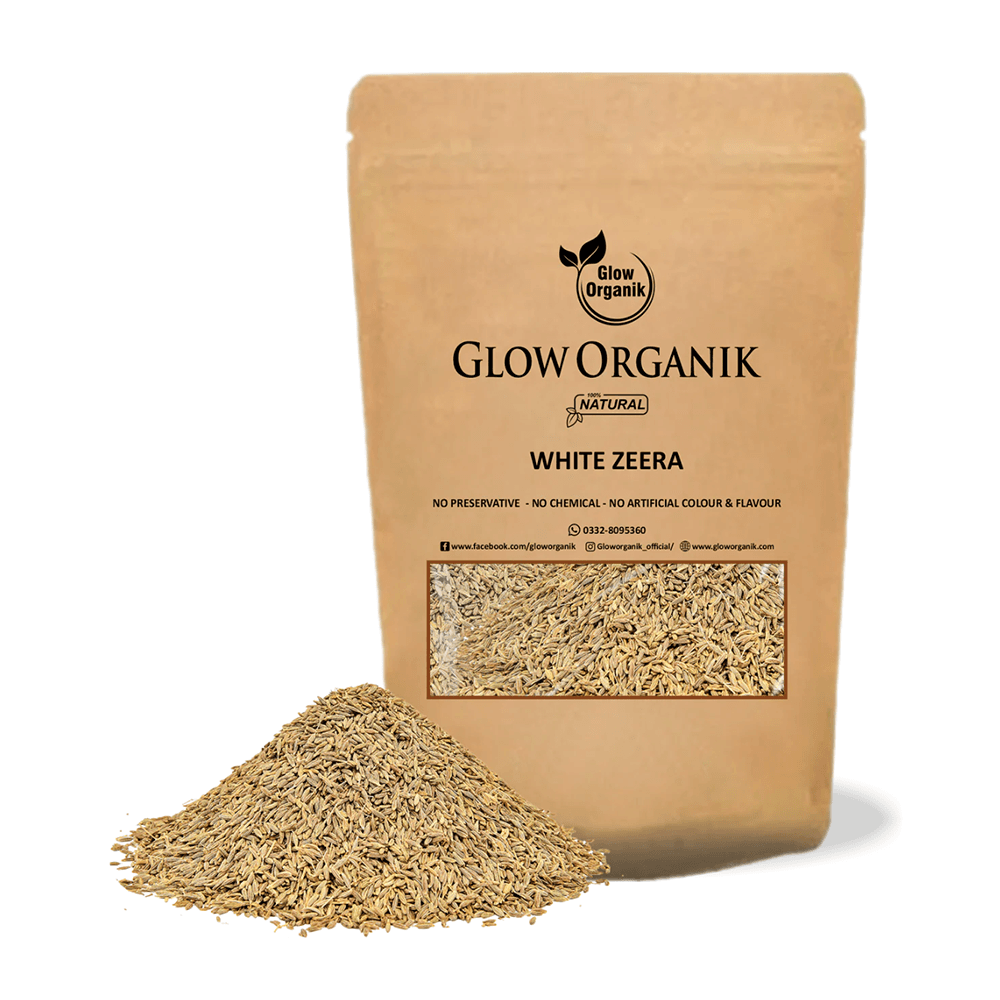 Gloworganik Premium White Cumin Whole