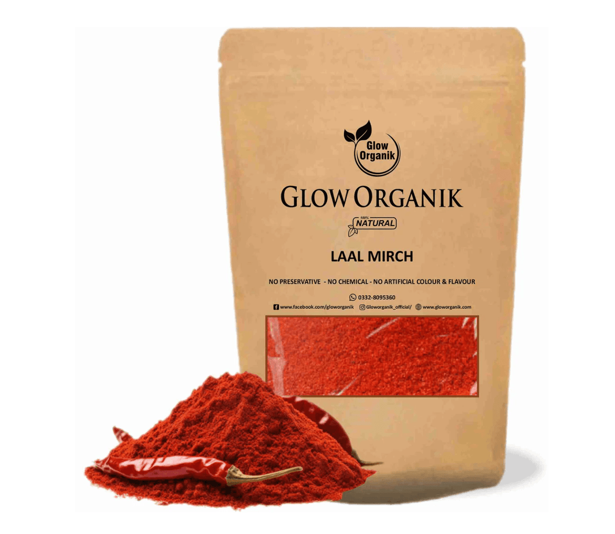 Gloworganik Premium Red Chilli Powder