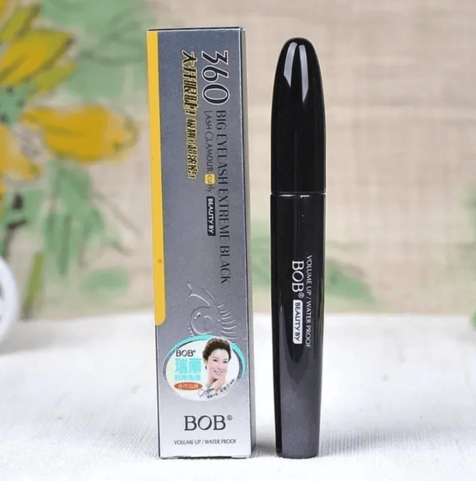 BOB 360 Black Dense Clamour Mascara Big Eyelash Extreme Waterproof