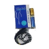 Blue Lady Attar 6ml With Free 33 Beads Tasbeeh