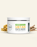 Ubtan Face Mask - 100g For Glowing Skin With Turmeric & Sandalwood - Natural & Toxin Free