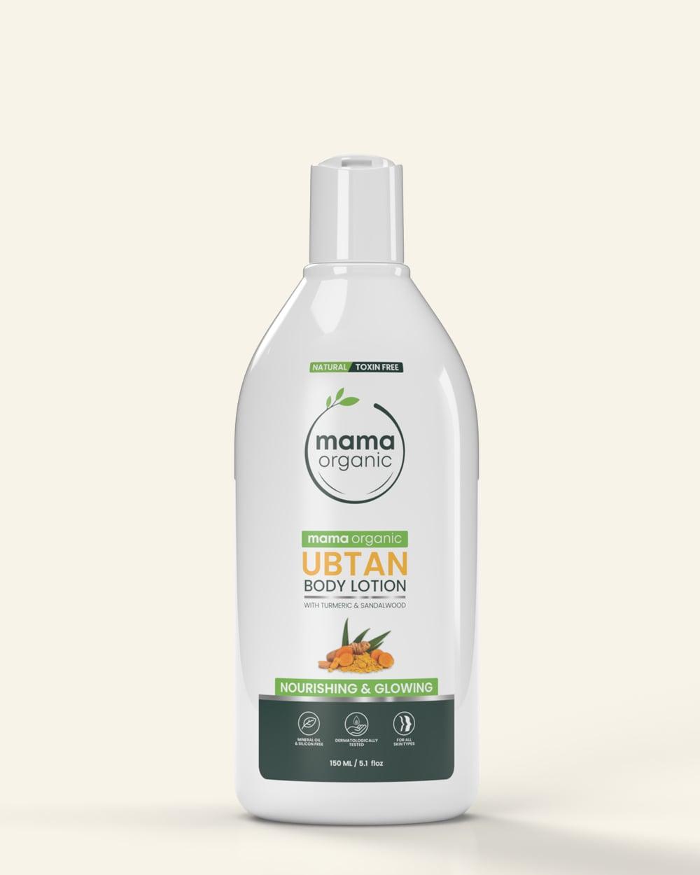 Ubtan Body Lotion - 150ml For Glowing Skin With Turmeric & Sandalwood
