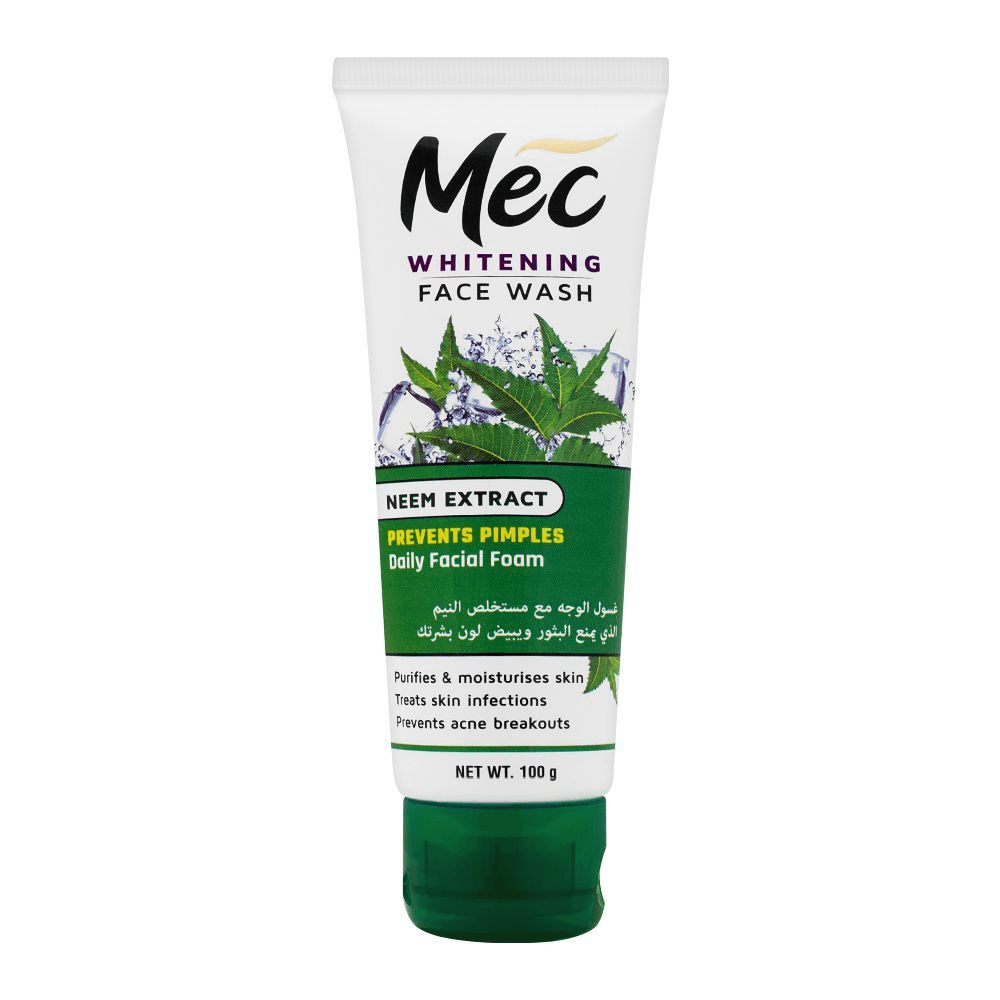 Mec Whitening Face Wash Neem Extract - 100g