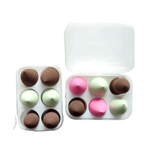Makeup Sponges -Set of 6 Pieces