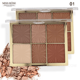 Miss Rose Bronzer and Highlighter Palette
