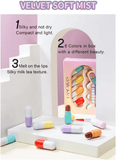 Mini Capsule Lipstick 8 Color Set