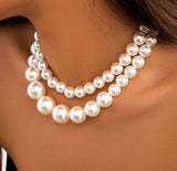 Classic Off White Pearl Necklace