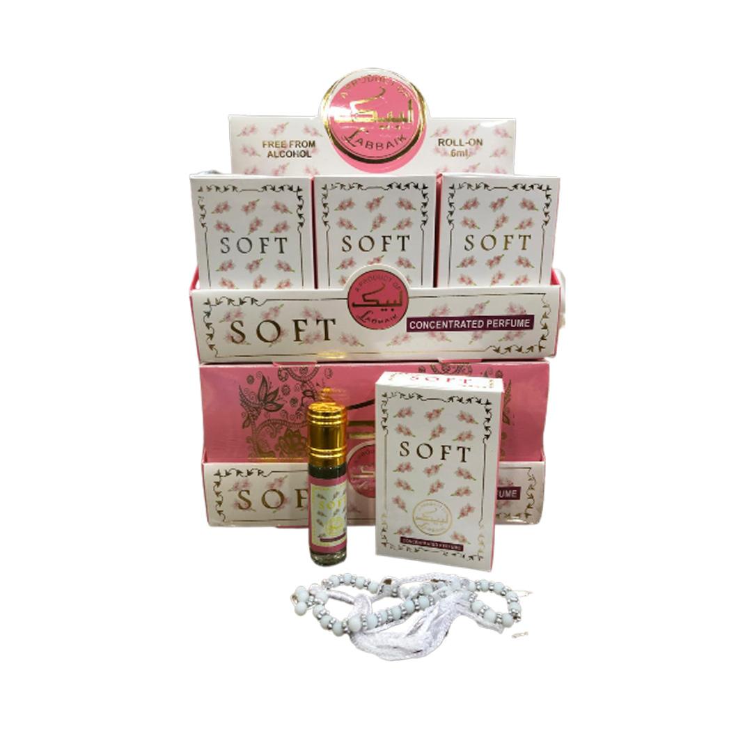 Soft Attar 6ml With Free 33 Beads Tasbeeh