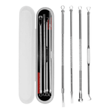 4 Pcs Blackhead Remover Acne Needle Tools