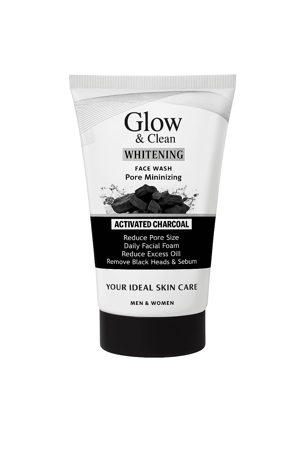 Glow & Clean Charcoal Face Wash – 120ml