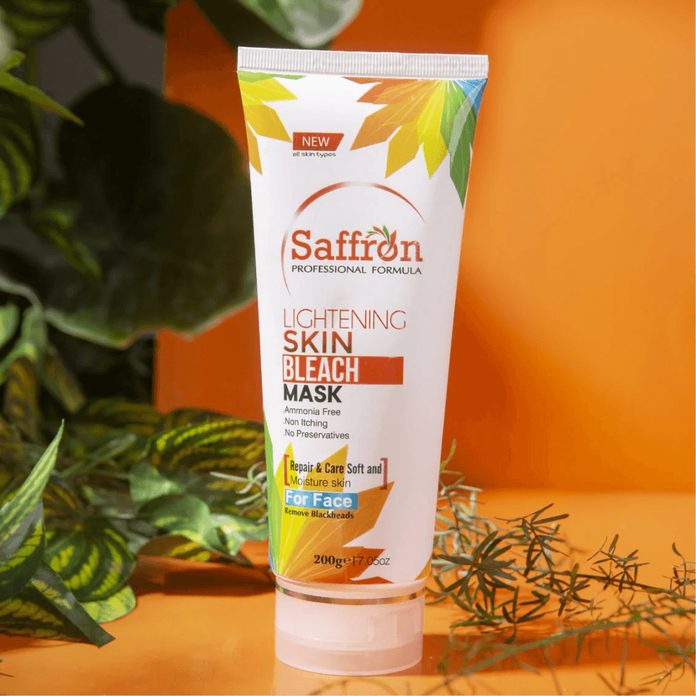 Saffron Lightening Skin Bleach Mask 200gm