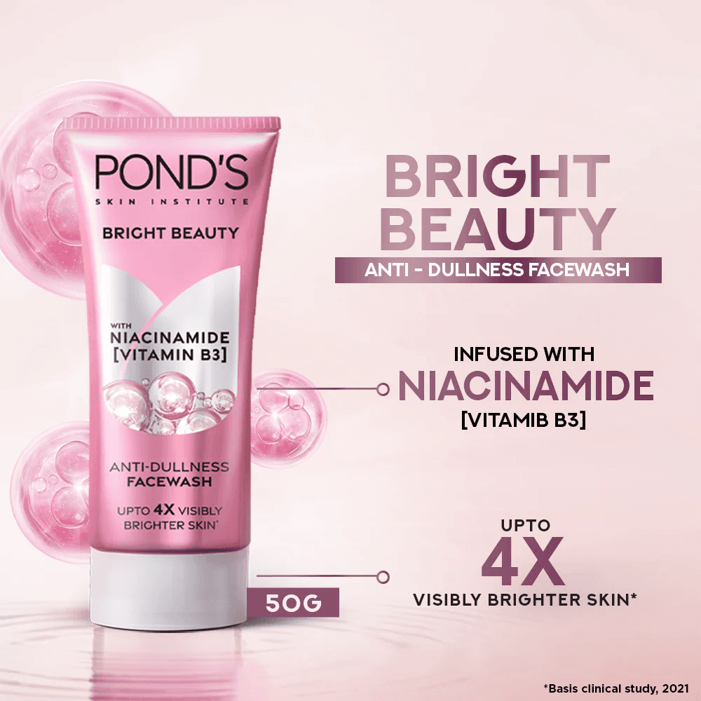 Ponds Bright Beauty Facewash - 50g