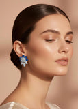 Sapphire Serenity Bloom Earrings | 1 Carat