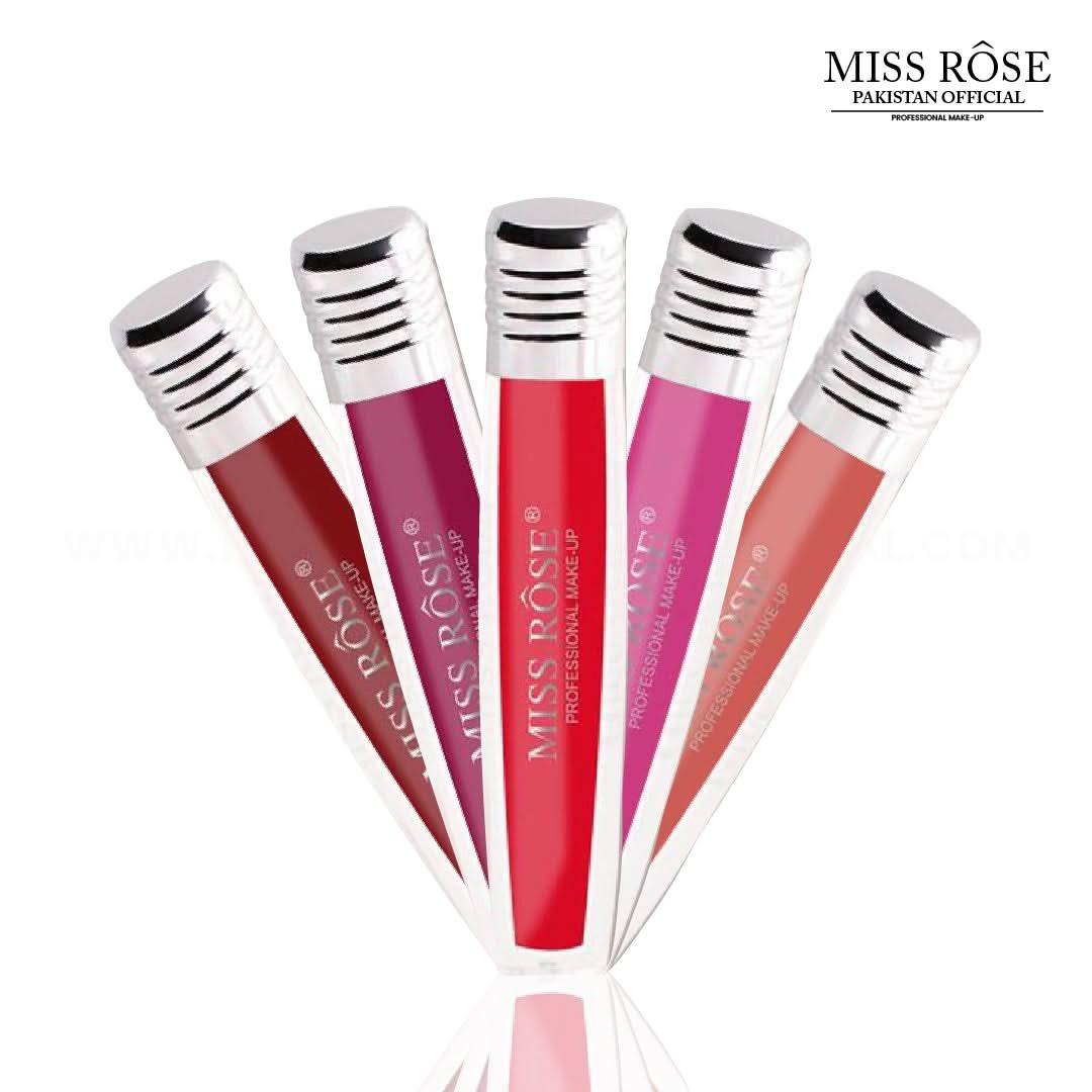 Miss Rose Round Gloss Set Of 4