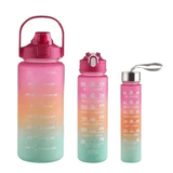 Sports Water Bottle Set of 3