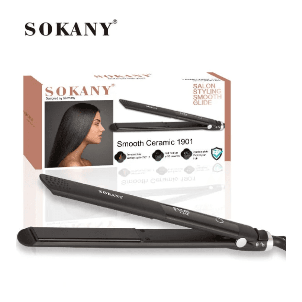 Sokany Smooth Ceramic 1901 Hair Straightener