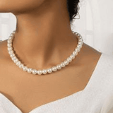 Simple Pearl Necklace