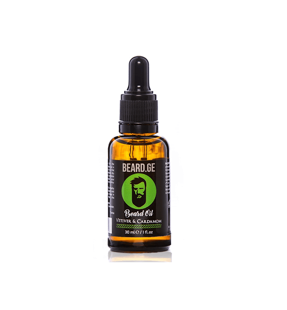 Vetiver And Cardamom Scent Gentle On Skin Beard Oil 30ml