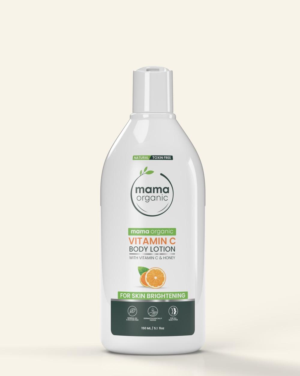 Vitamin C Body Lotion - 150ml For Skin Brightening With Vitamin C & Lemon