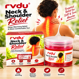 rvdu Neck & Shoulder Relief Gel – Warming Massage Gel for Neck & Shoulder Comfort